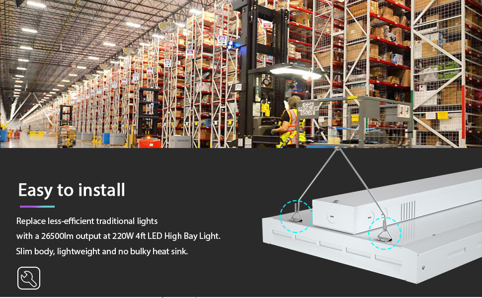 Integrated LED Light - antlux integrated high bay led light