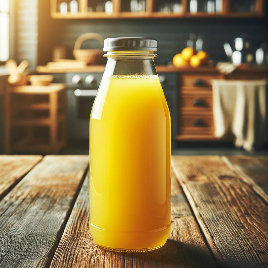 16oz PINEAPPLE APPLE TURMERIC JUICE - MEAL SUPPLEMENT - TWO A DAY - 14 BOTTLES
