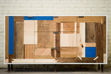 Patchwork Credenza - Mixed Species - kith&kin makers
 - 1