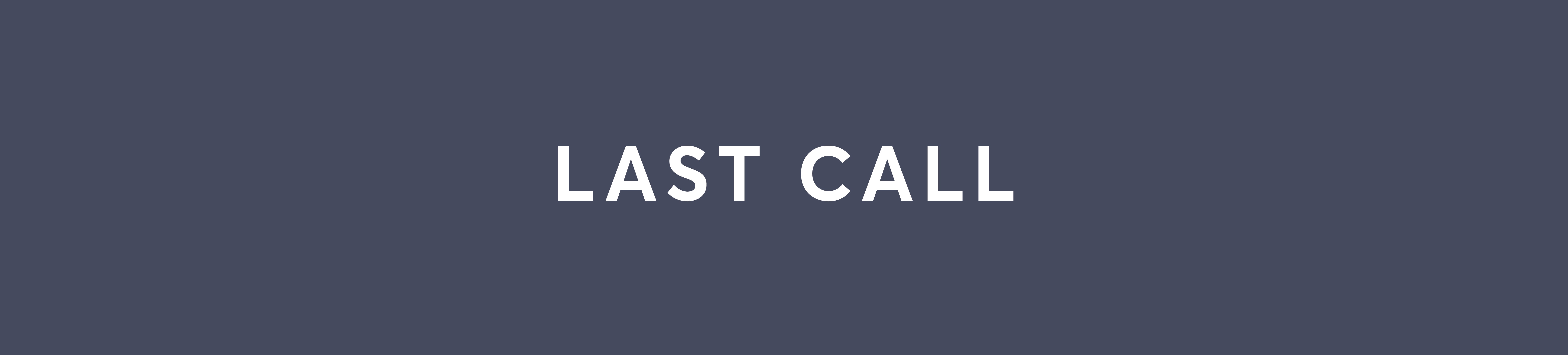 Last Call – Marine Layer