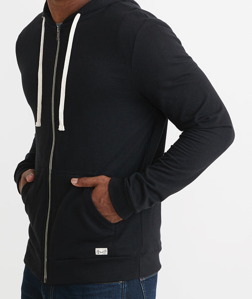 Men's Afternoon Hoodie in Black – Marine Layer