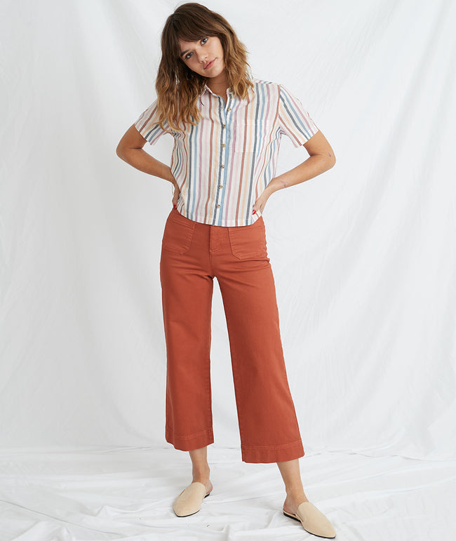 Bridget Pant in Baked Clay – Marine Layer