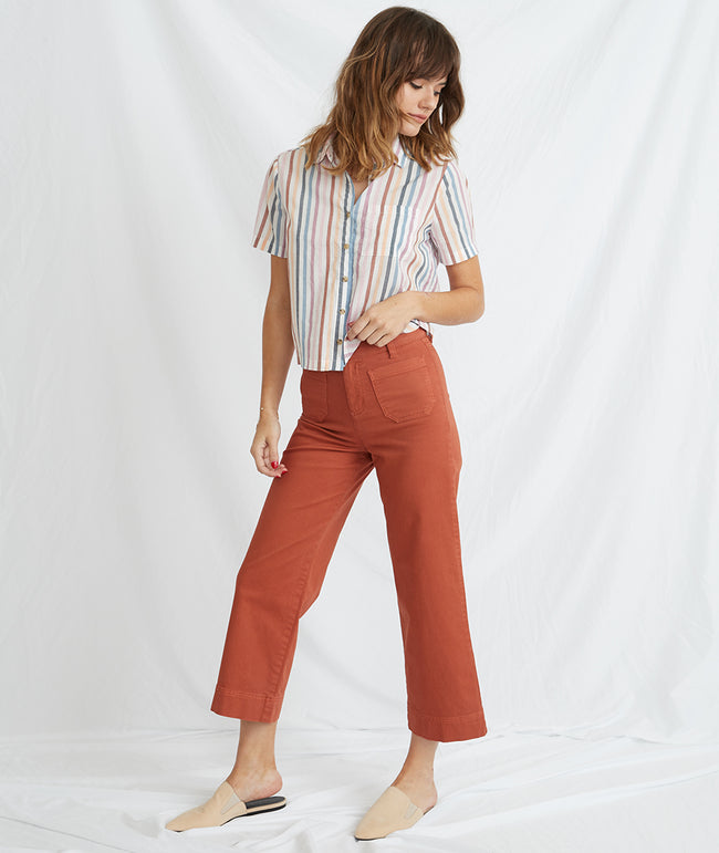 Bridget Pant in Baked Clay – Marine Layer