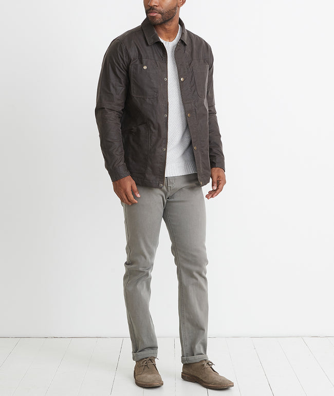 marine layer wax field jacket