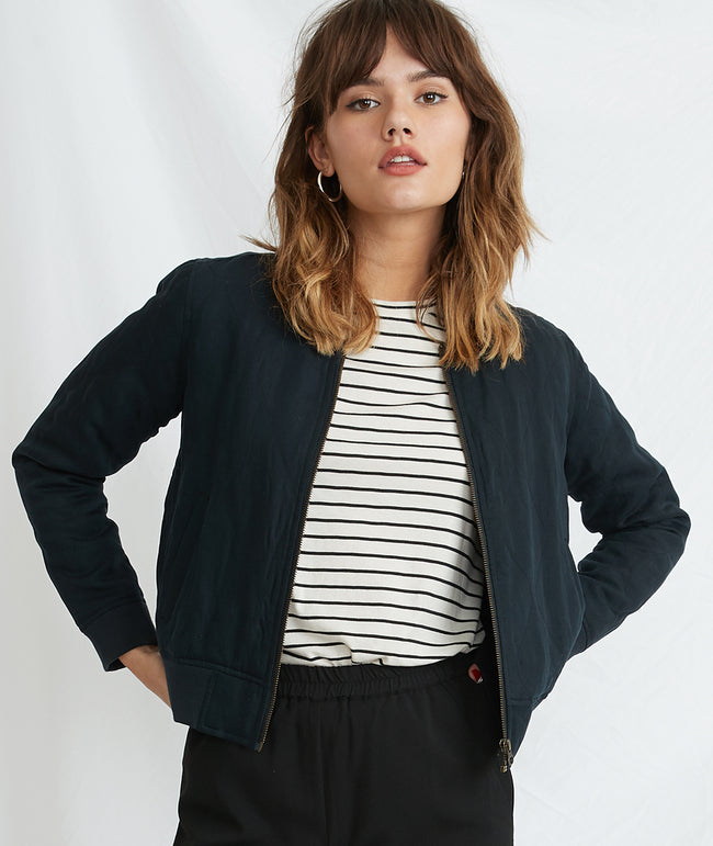 York Quilted Bomber – Marine Layer