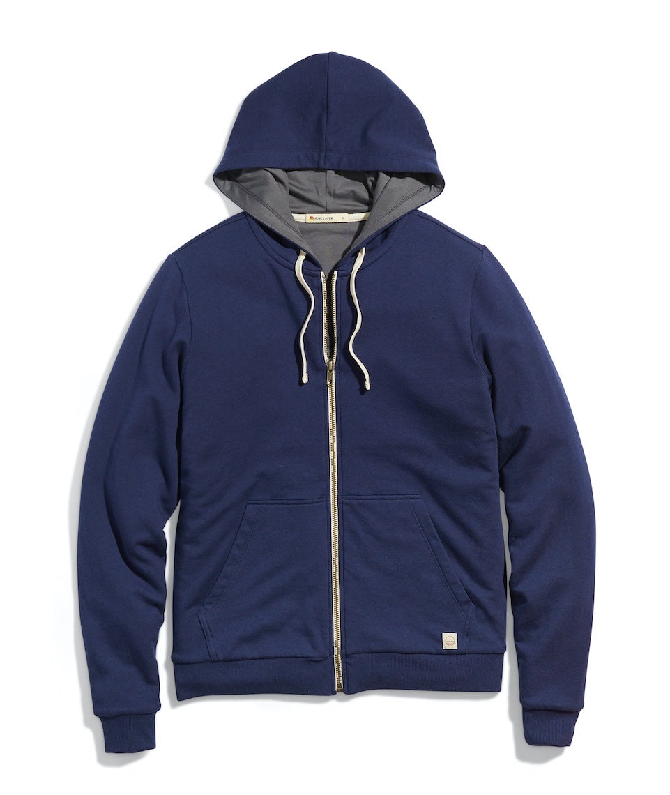 Women's Afternoon Hoodie in True Navy – Marine Layer