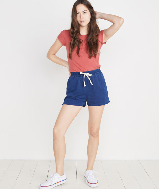 Cipes Beach Short in Mid Wash Indigo – Marine Layer