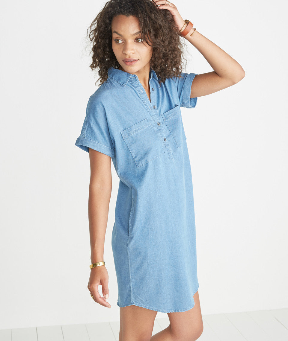 Daisy Chambray Tunic – Marine Layer