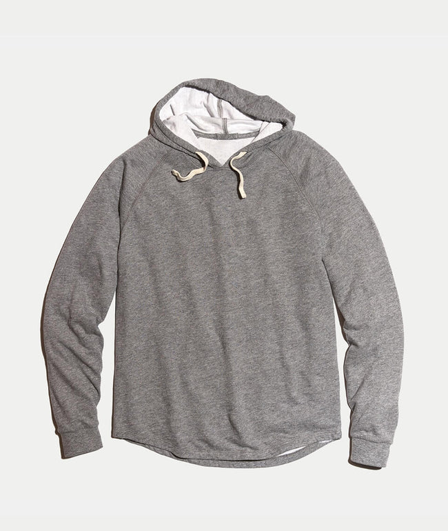 Double Knit Hoodie Heather Grey Marine Layer