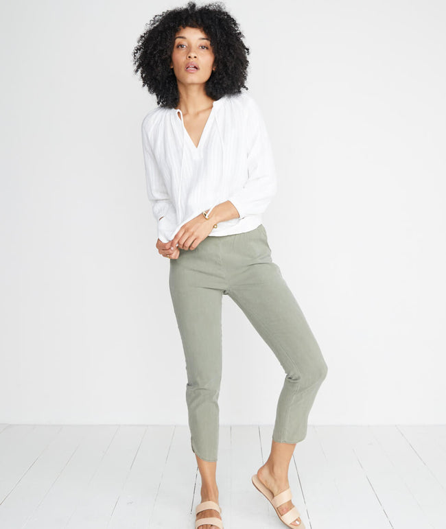 Penny Blouse in Ivory – Marine Layer