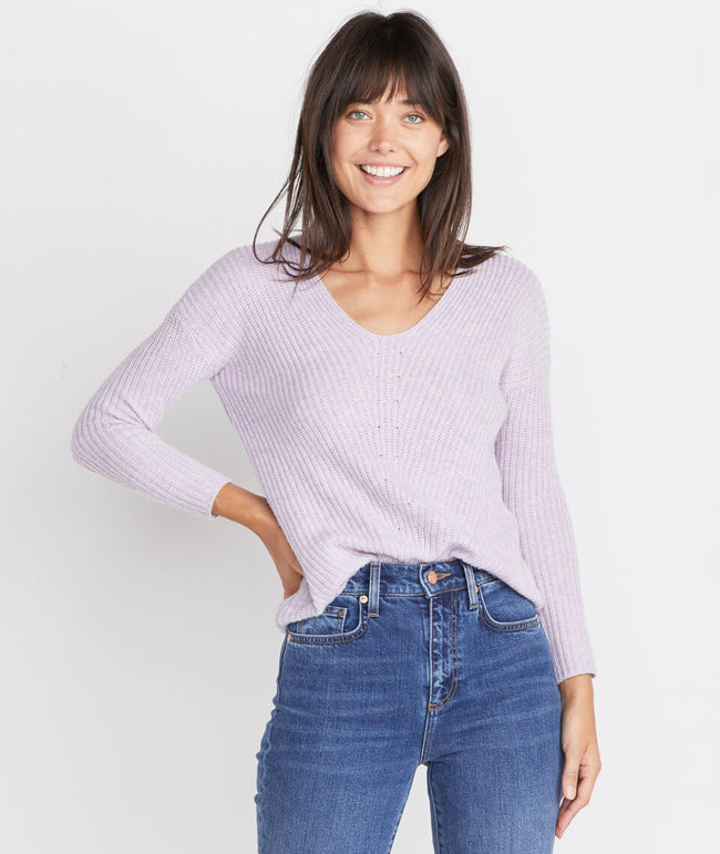 Elisa Pullover in Heather Lilac – Marine Layer