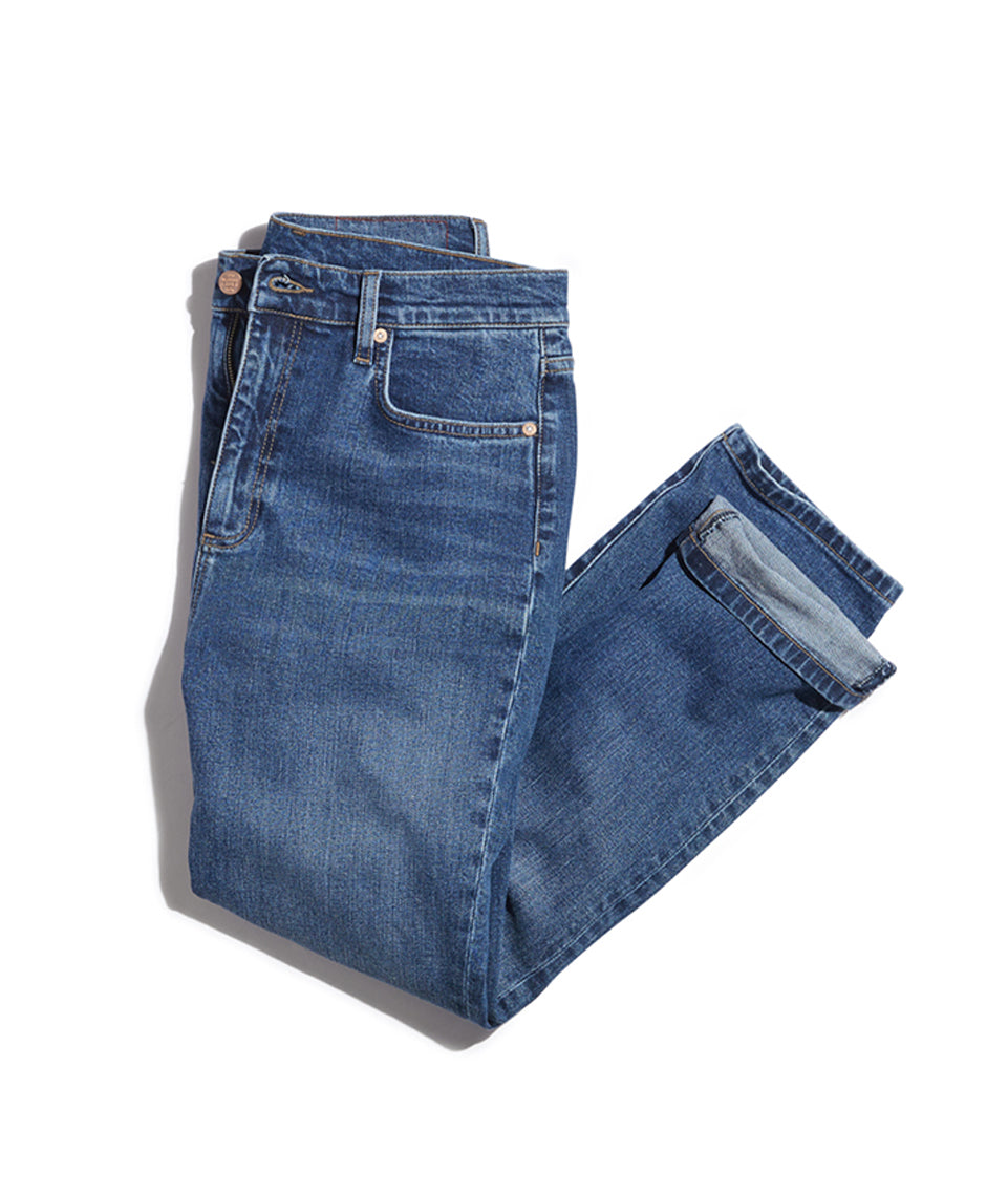 medium wash jean