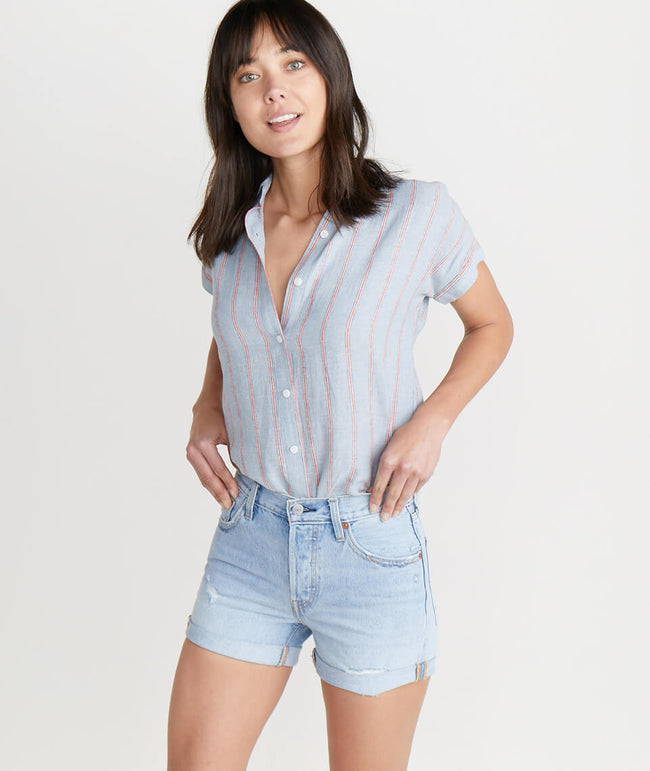 Levi's 501 Long Short in North Beach 