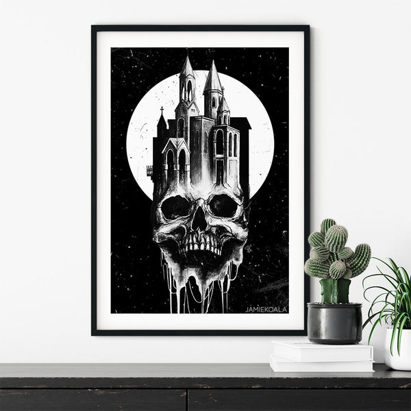 Silent Hill Pyramid Head Print – Koala Art & Design