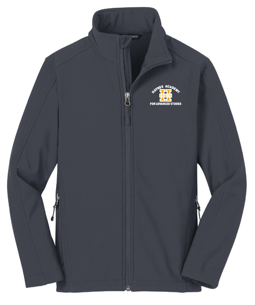 Haynes Academy Softshell Jacket - Grey - All Grades – Skobel's School ...