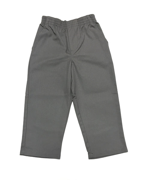 St. Cletus Pre-K Boys Grey Pull On Pants – Skobel's School Uniforms