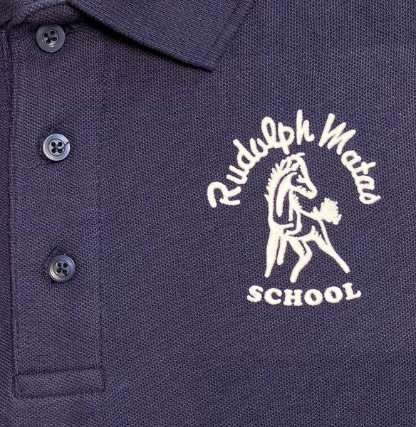 Rudolph Matas Middle School Navy Polo – Skobel's School Uniforms