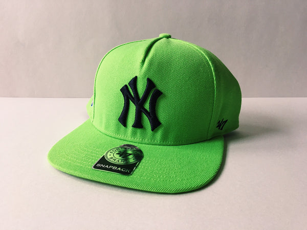 neon green supreme hat