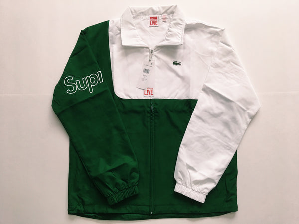 Supreme x Lacoste Track Jacket - Kelly Green – SUPREME ADDICTS