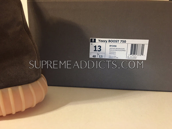 yeezy 750 box for sale