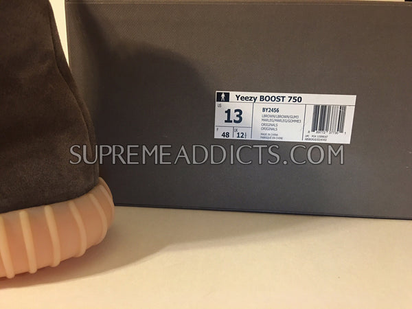 yeezy boost 750 box