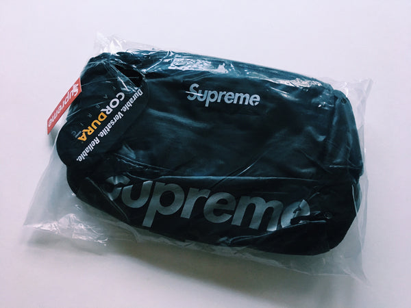 Supreme Laminated Nylon Waist Bag - Black – SUPREME ADDICTS