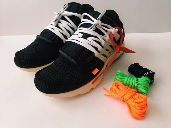 off white presto shoelaces