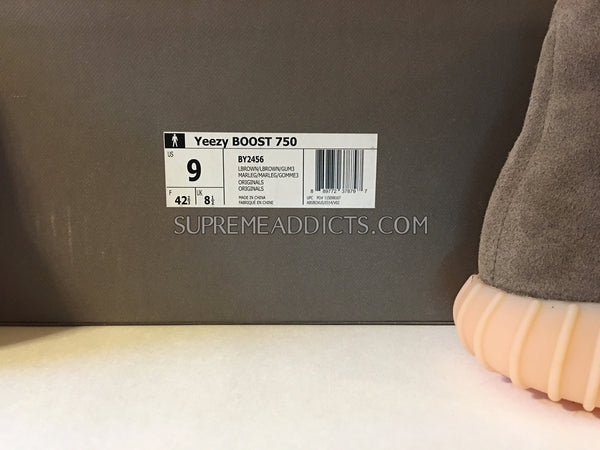 yeezy 750 boost chocolate