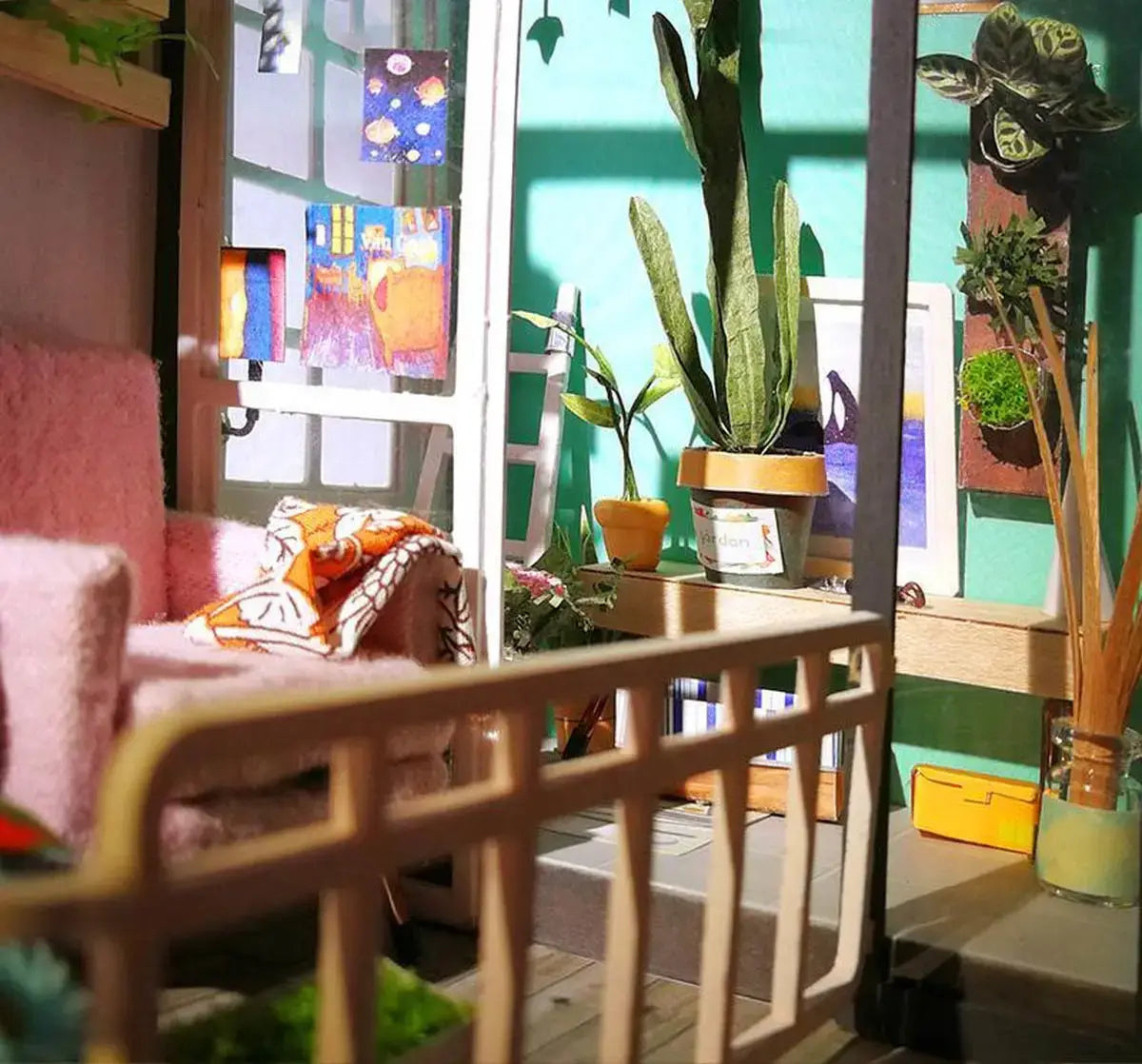 Miniatura de la Casa del Balcón de Hannah