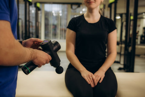Natural Living  Massage Gun Battery Life and Mobility