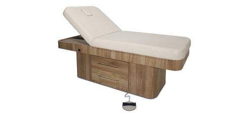 Electric Massage Table with Drawers