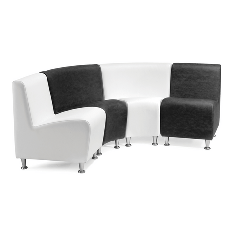 REM Elegance Reception Curve Corner Seating - Salon Furniture