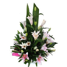 Oriental Lilies Arrangement