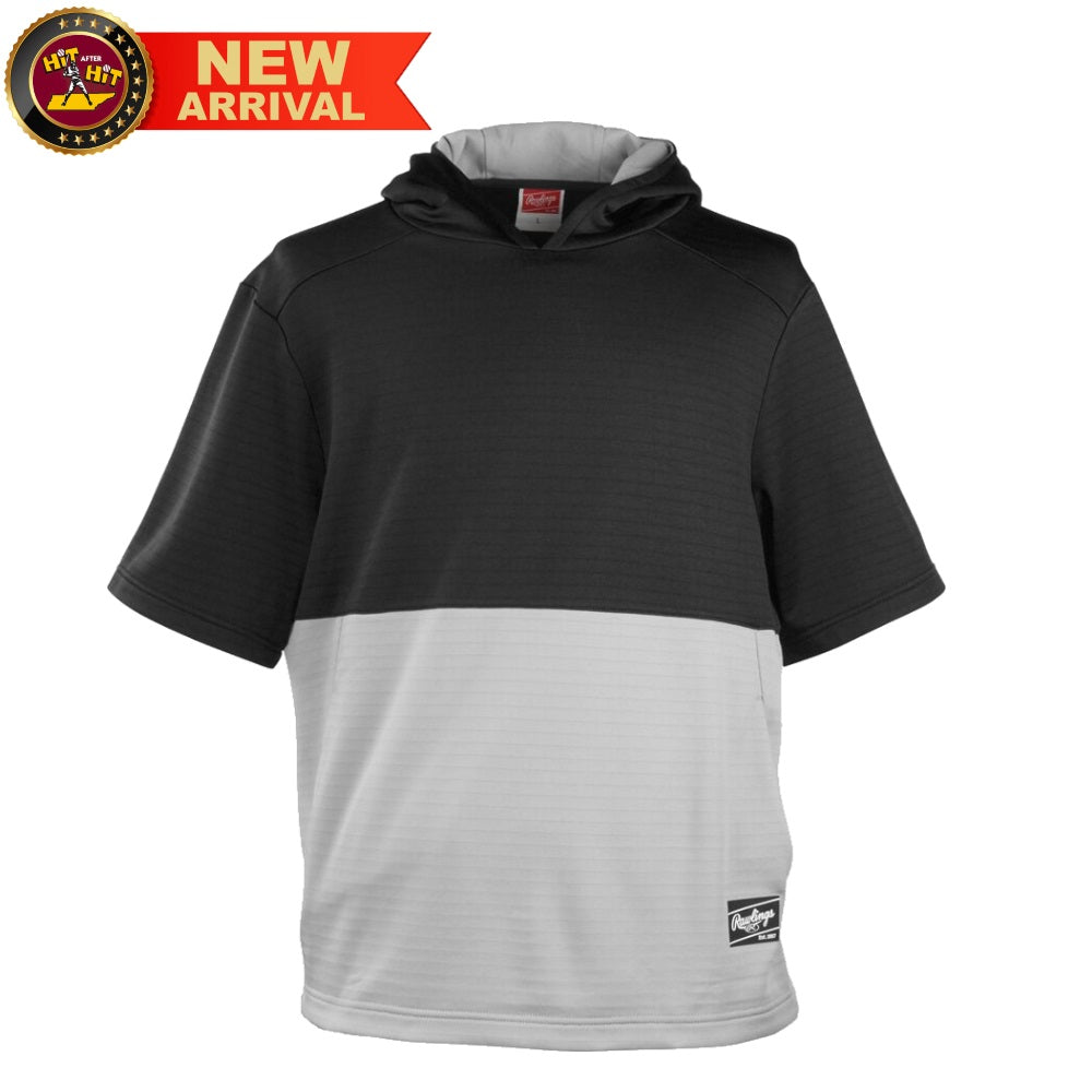 RAWLINGS COLORSYNC SHORT-SLEEVE HOODIE: RSFH ROYAL