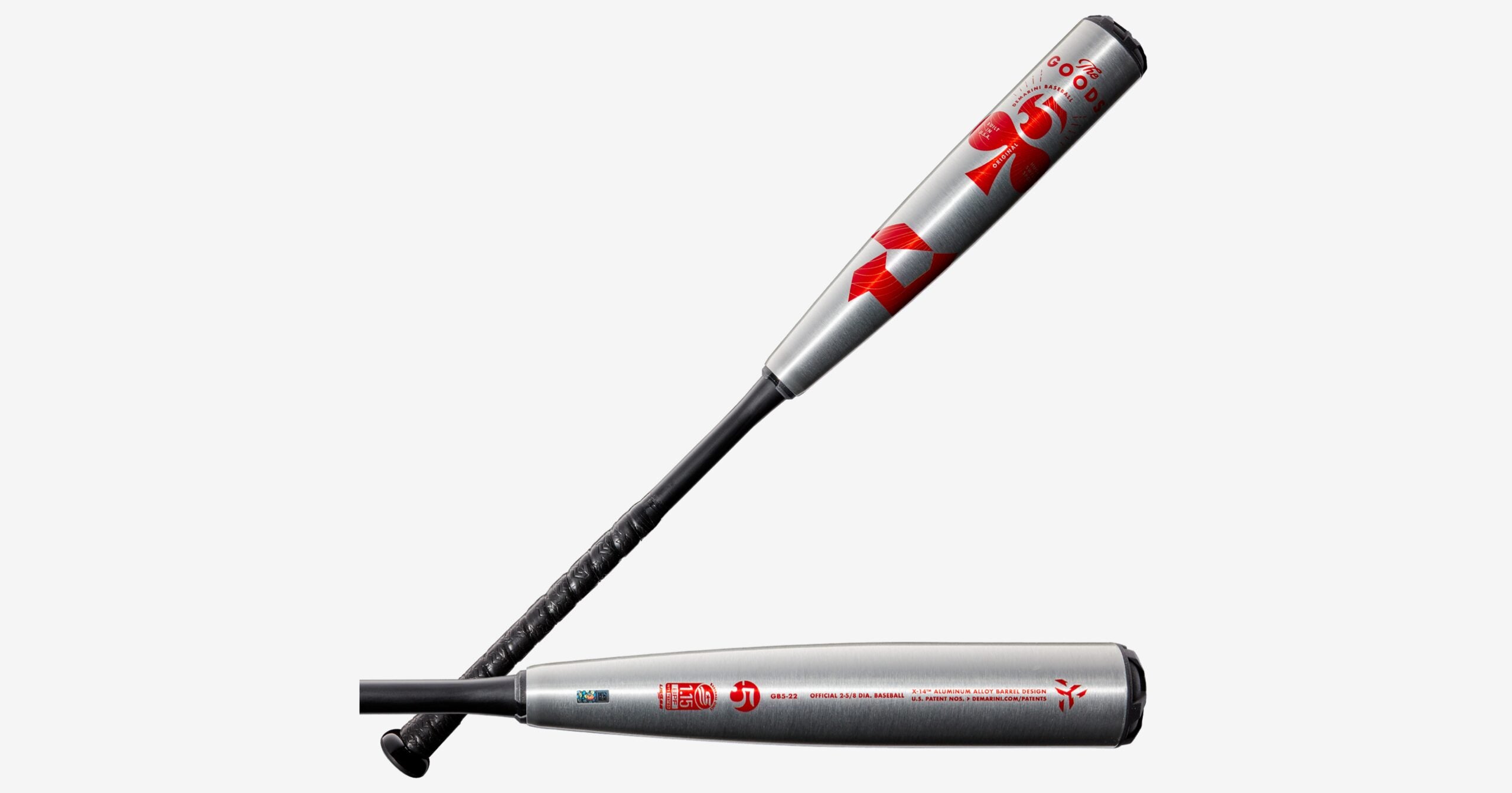 DeMarini 2022 THE GOODS One Piece (-8) USSSA Bat (WTDXGO8-22)