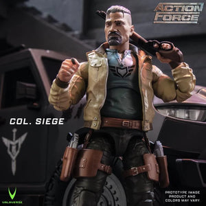 Col. Siege - Action Force (Series 5) 1/12 Scale Action Figure - Jay's Toys And Games