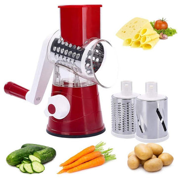 Vegetable Chopper, RKINC Mandoline 14 in 1 Slicer Cutter Chopper and Grater  8 Replaceable Stainless Steel Vegetable Cutter with Egg Separator Hand Guard  Julienne Grater for Onion Potato Fruits 