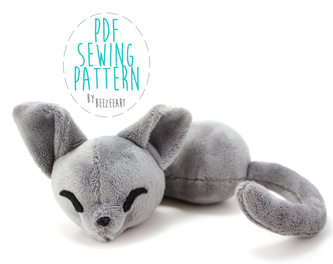 sleeping cat plush