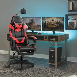 Gaming Chair Office Chairs Backrest and Seat Height Adjustable Swivel Recliner - jandjonlineshop7