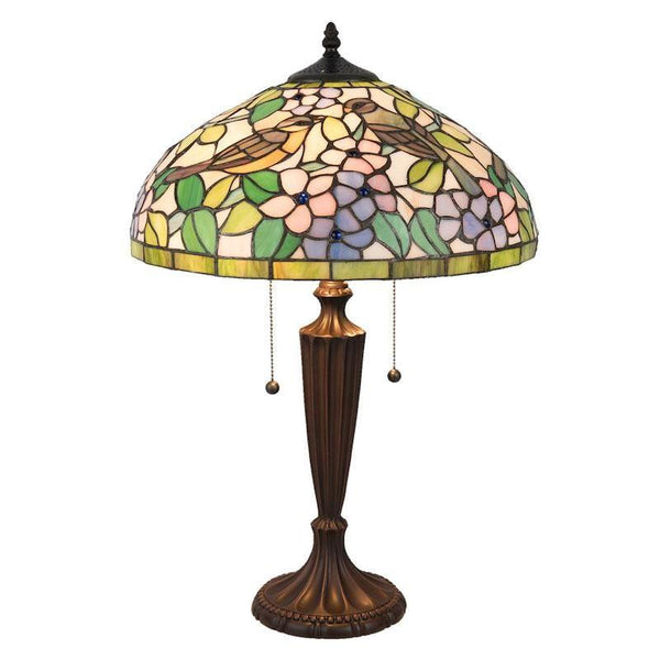 tiffany style lamps qvc