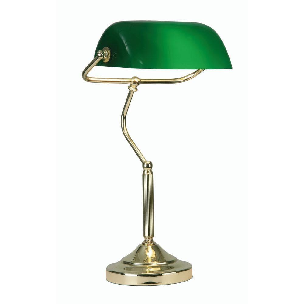 polished brass lamps