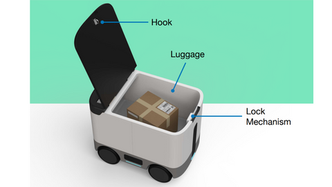 AFK Mini Delivery Robot