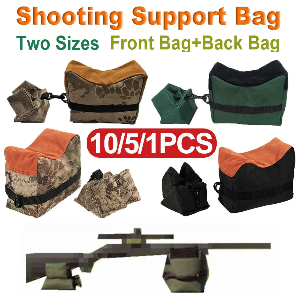 Tactical Front Rear Bag Support Rifle Sandbag