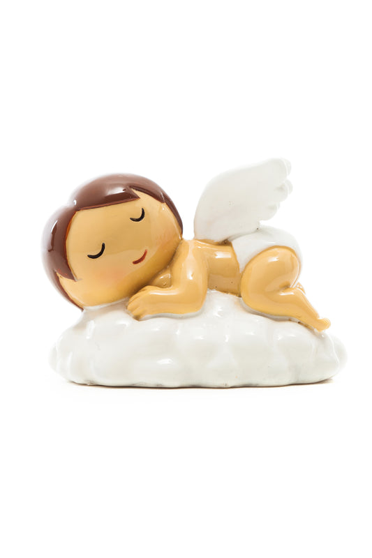 Baby Angel Sleeping On Cloud Statue (Little Drops)