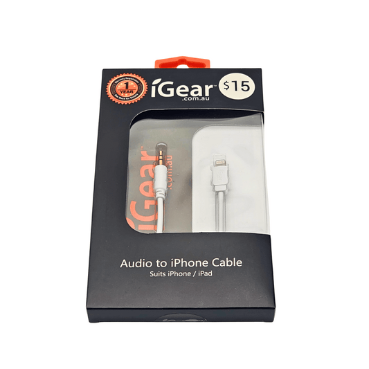 I Gear Audio to Iphone Cable