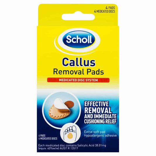Scholl Callus Removal Pads 4pack
