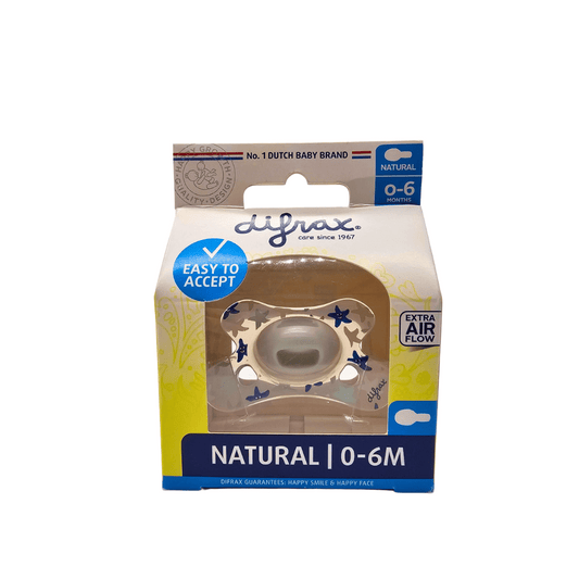 Difrax Soother Natural Clear Big Stars