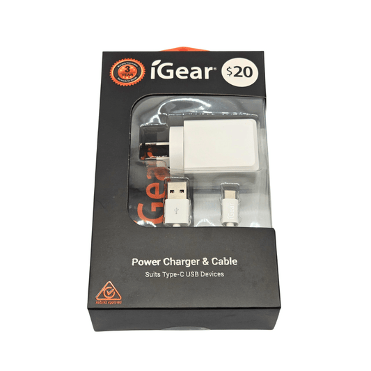 I Gear Power Charger & Cable