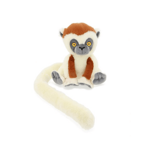 Monkey Tails White & Brown 18cm
