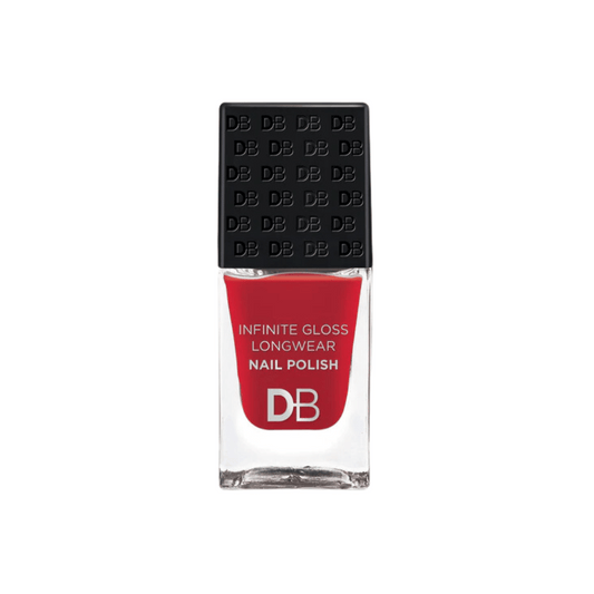 DB Infinite Gloss Longwear Nail Polish Bad Red-putation